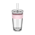Cold Cup Longplay Boba - 16oz | Pink Pashmak