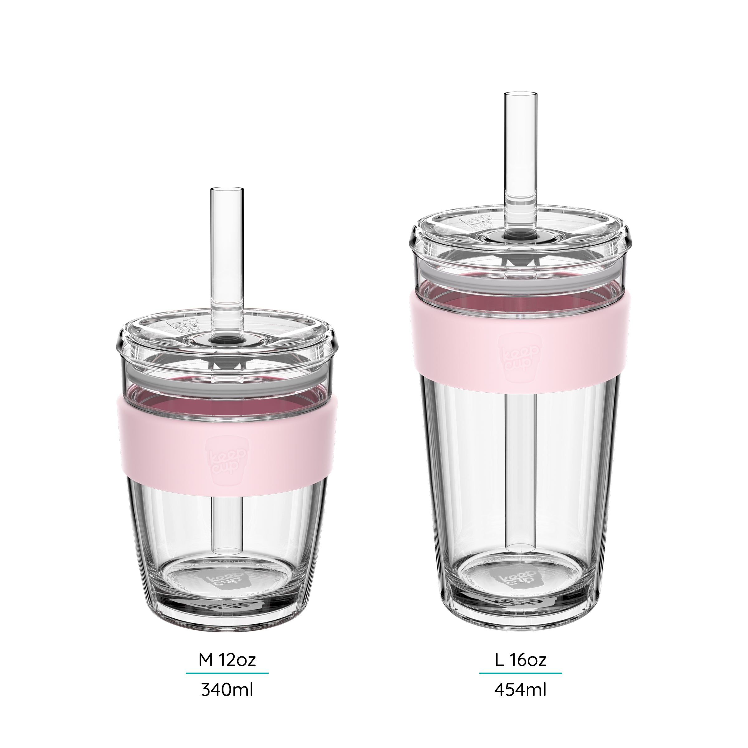 Cold Cup Longplay Boba - 16oz | Pink Pashmak