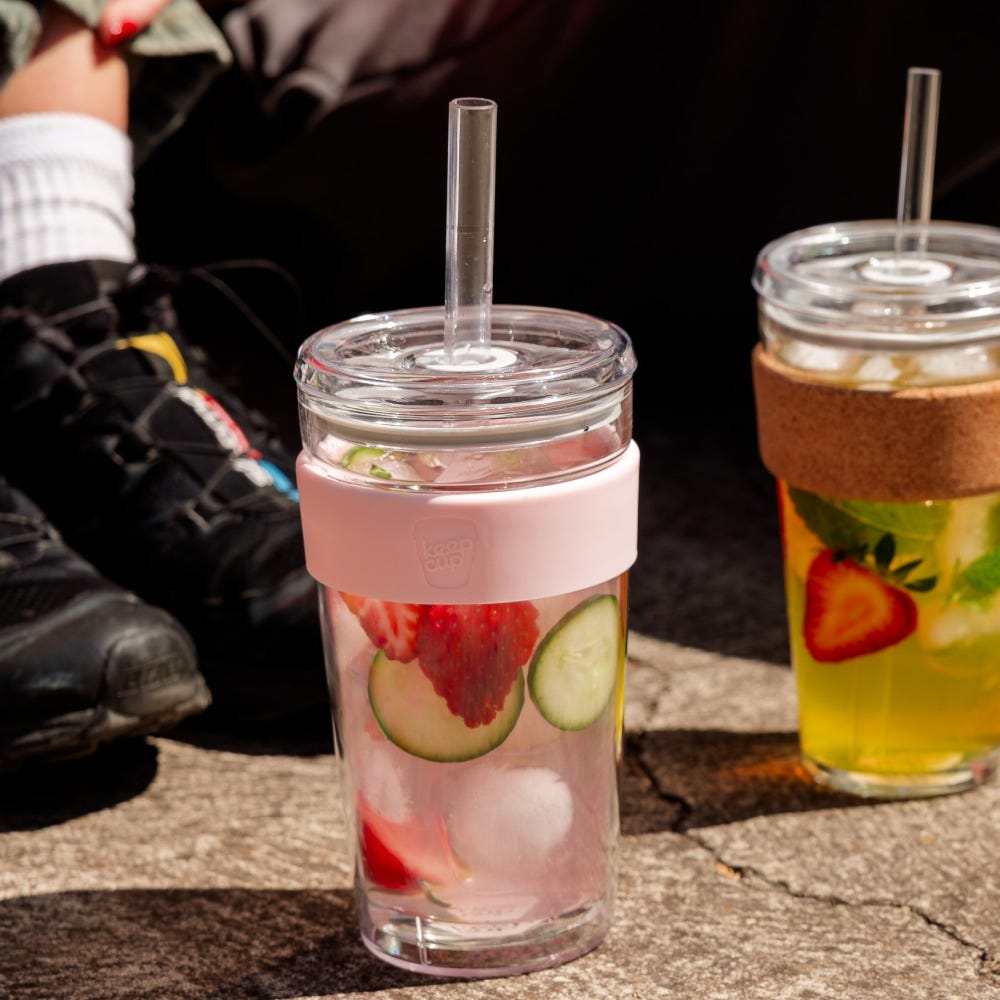 Cold Cup Longplay Boba - 16oz | Pink Pashmak